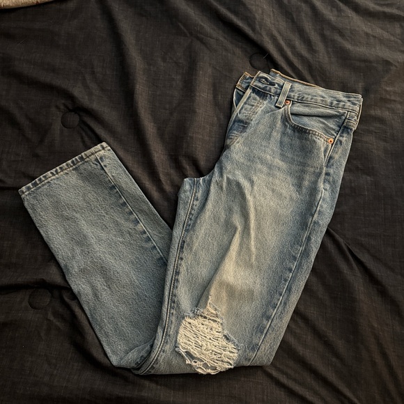 Levi's Denim - Levi's Light Blue Straight Leg Jeans
